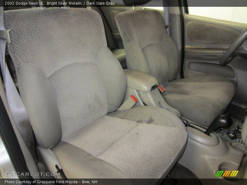 Bright Silver Metallic / Dark Slate Gray 2002 Dodge Neon SE