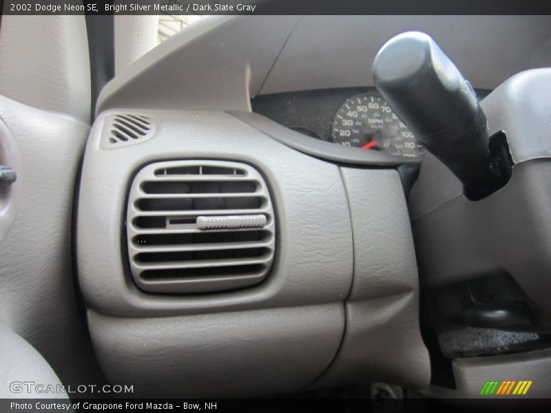 Bright Silver Metallic / Dark Slate Gray 2002 Dodge Neon SE