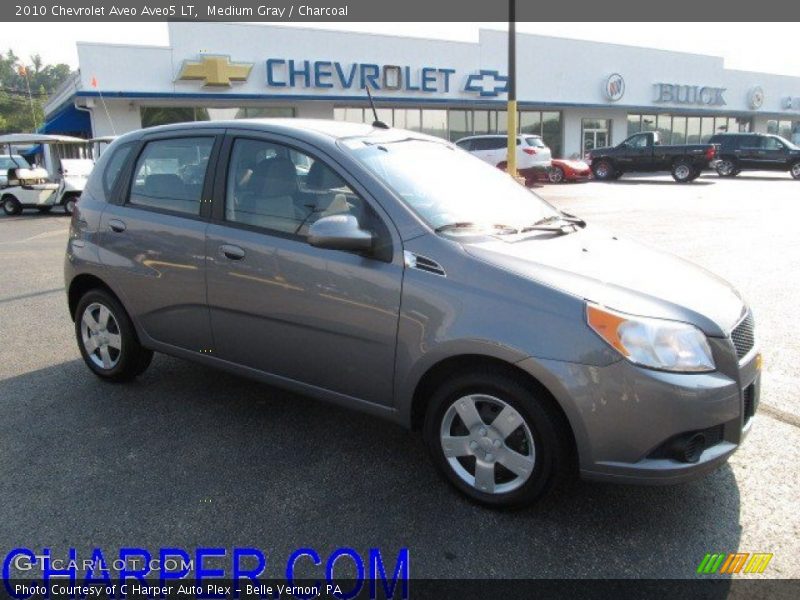 Medium Gray / Charcoal 2010 Chevrolet Aveo Aveo5 LT
