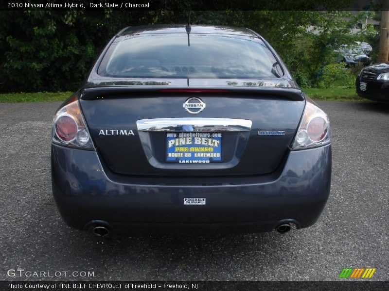 Dark Slate / Charcoal 2010 Nissan Altima Hybrid