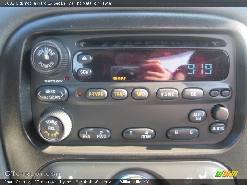 Sterling Metallic / Pewter 2002 Oldsmobile Alero GX Sedan