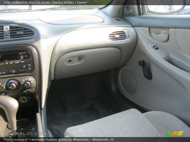 Sterling Metallic / Pewter 2002 Oldsmobile Alero GX Sedan