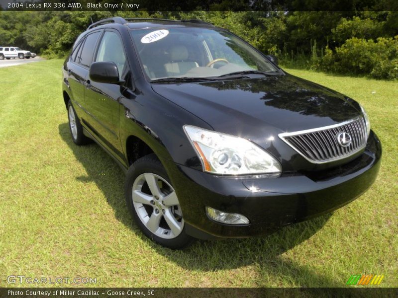 Black Onyx / Ivory 2004 Lexus RX 330 AWD