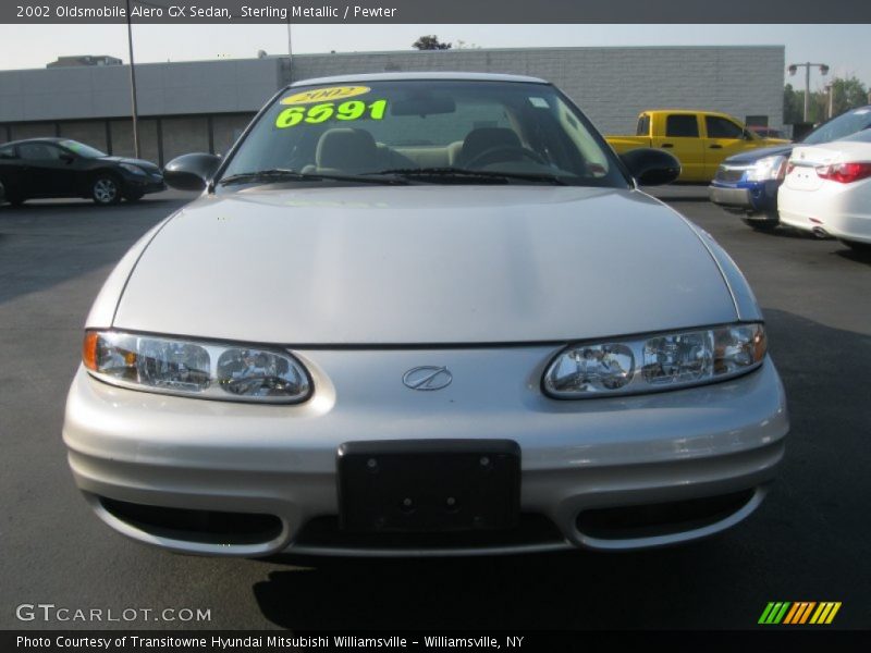 Sterling Metallic / Pewter 2002 Oldsmobile Alero GX Sedan