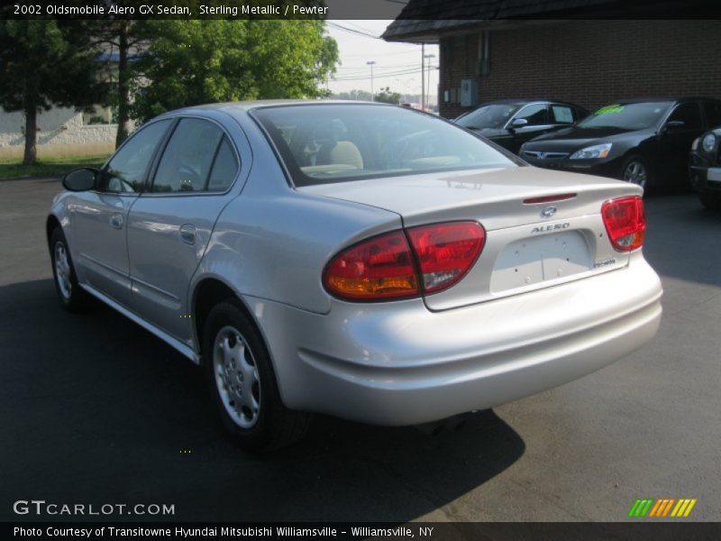 Sterling Metallic / Pewter 2002 Oldsmobile Alero GX Sedan