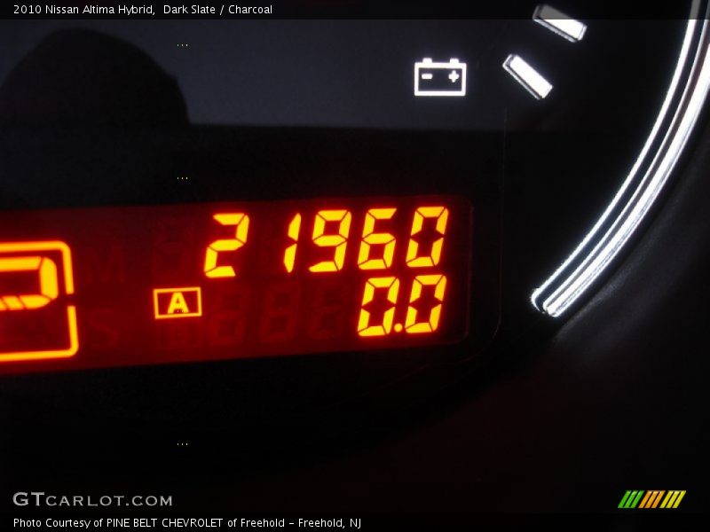 Dark Slate / Charcoal 2010 Nissan Altima Hybrid