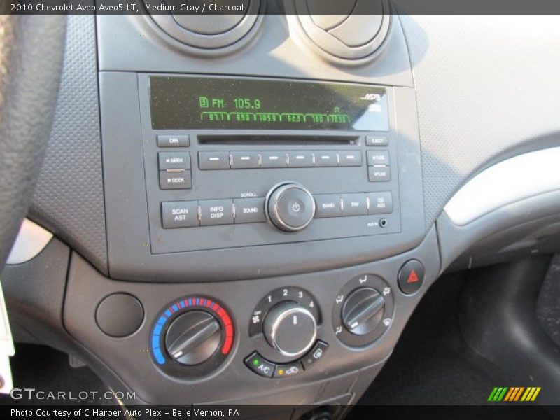 Medium Gray / Charcoal 2010 Chevrolet Aveo Aveo5 LT