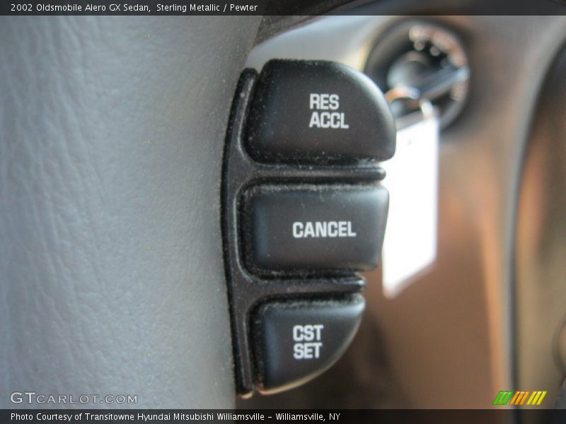 Sterling Metallic / Pewter 2002 Oldsmobile Alero GX Sedan