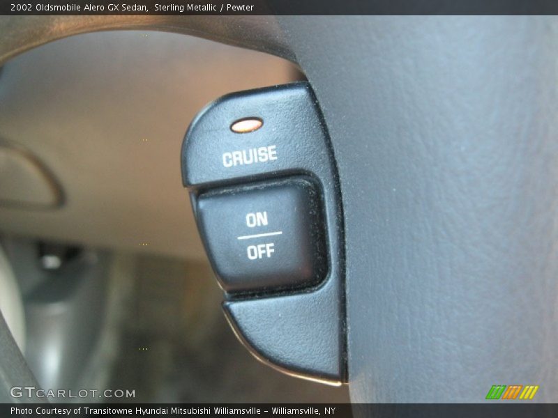 Sterling Metallic / Pewter 2002 Oldsmobile Alero GX Sedan