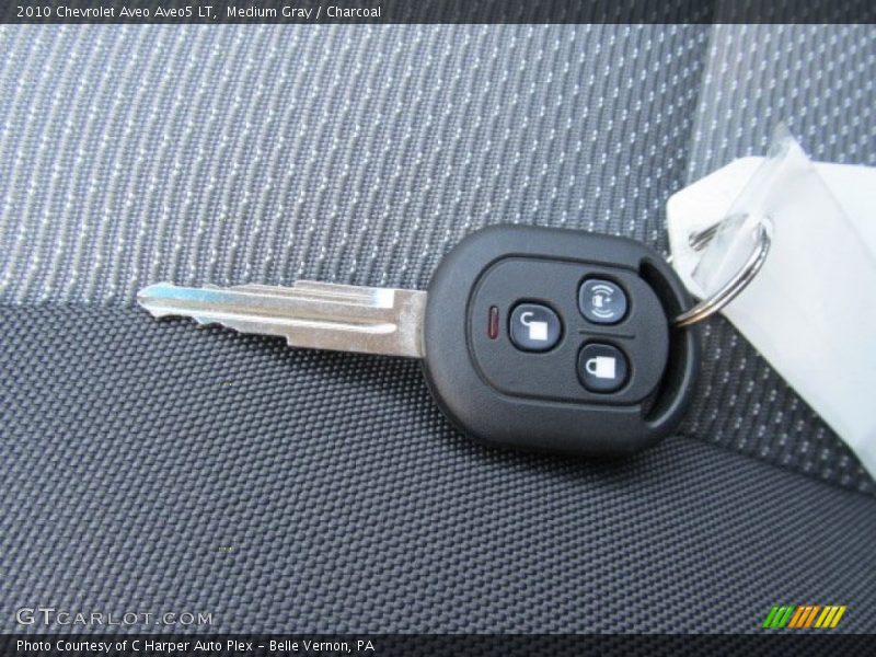Medium Gray / Charcoal 2010 Chevrolet Aveo Aveo5 LT