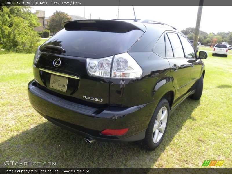 Black Onyx / Ivory 2004 Lexus RX 330 AWD