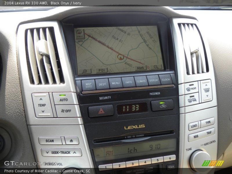 Black Onyx / Ivory 2004 Lexus RX 330 AWD