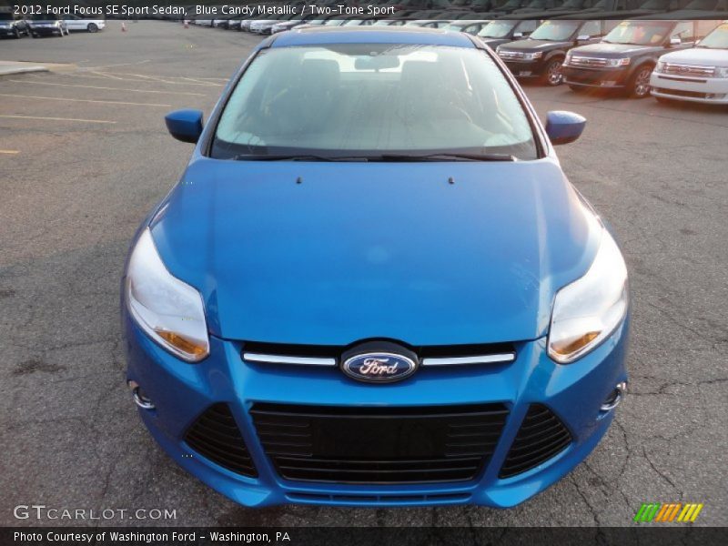 Blue Candy Metallic / Two-Tone Sport 2012 Ford Focus SE Sport Sedan