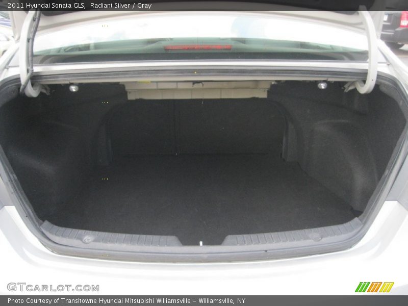 Radiant Silver / Gray 2011 Hyundai Sonata GLS