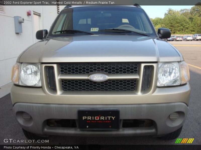 Harvest Gold Metallic / Medium Prairie Tan 2002 Ford Explorer Sport Trac