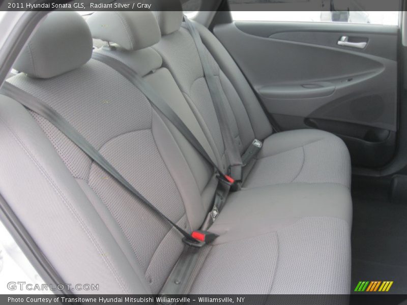 Radiant Silver / Gray 2011 Hyundai Sonata GLS