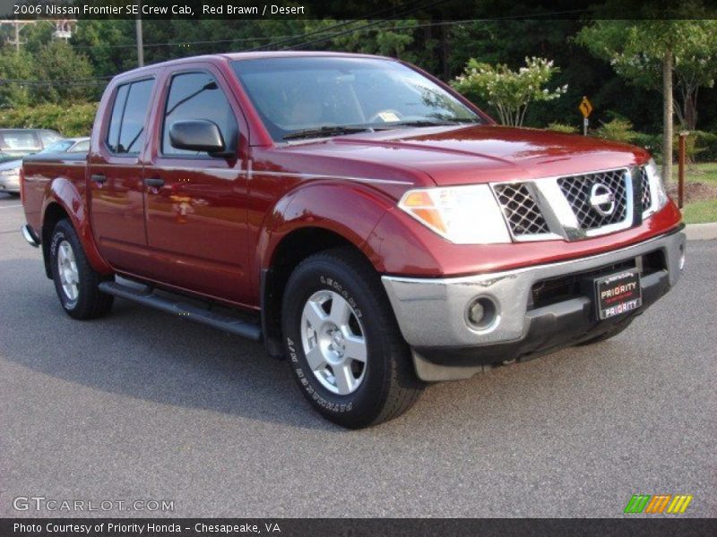 Red Brawn / Desert 2006 Nissan Frontier SE Crew Cab