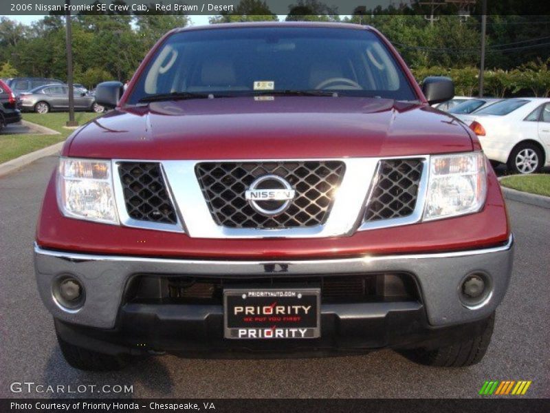 Red Brawn / Desert 2006 Nissan Frontier SE Crew Cab