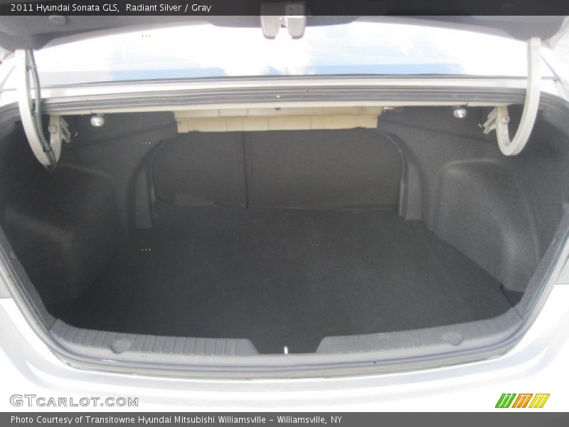 Radiant Silver / Gray 2011 Hyundai Sonata GLS