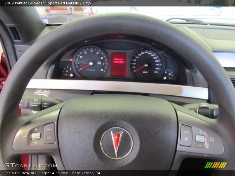 Sport Red Metallic / Onyx 2009 Pontiac G8 Sedan