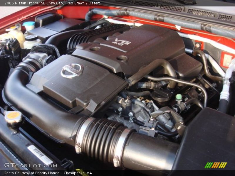 Red Brawn / Desert 2006 Nissan Frontier SE Crew Cab