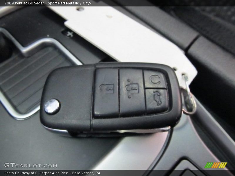 Sport Red Metallic / Onyx 2009 Pontiac G8 Sedan