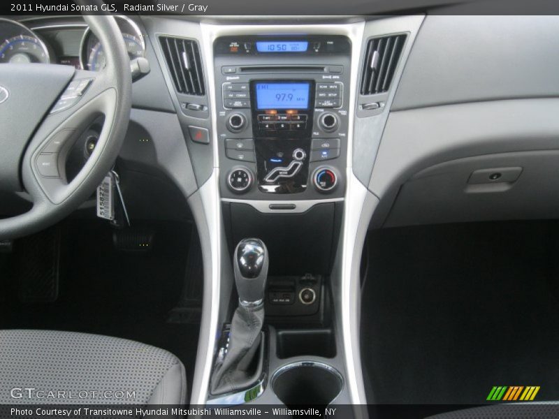 Radiant Silver / Gray 2011 Hyundai Sonata GLS