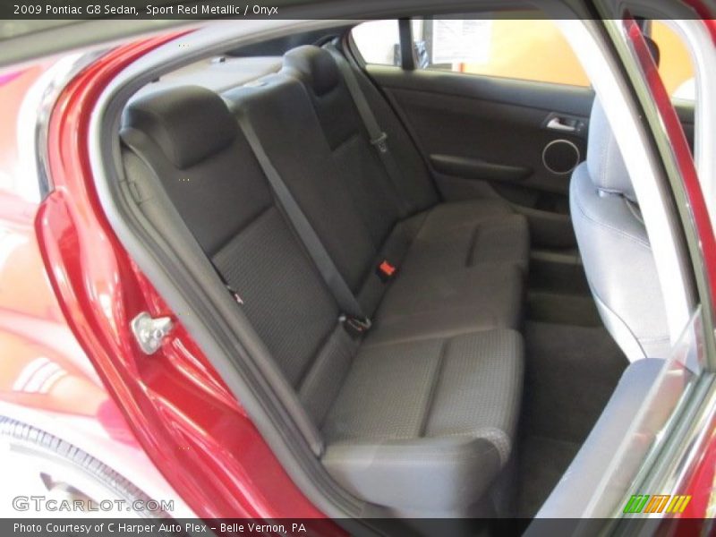 Sport Red Metallic / Onyx 2009 Pontiac G8 Sedan