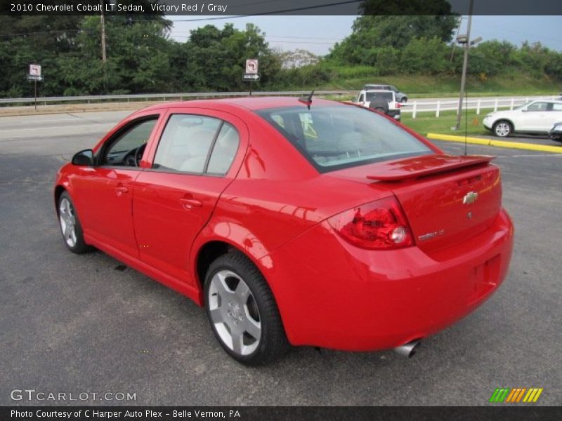 Victory Red / Gray 2010 Chevrolet Cobalt LT Sedan