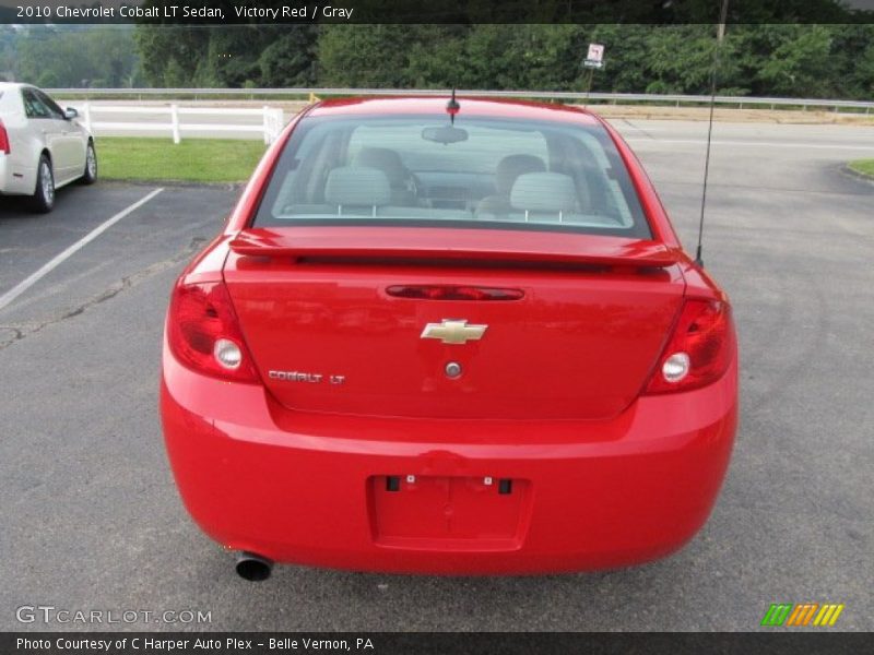 Victory Red / Gray 2010 Chevrolet Cobalt LT Sedan