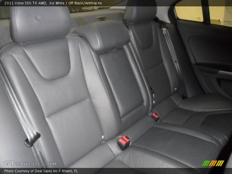 Ice White / Off Black/Anthracite 2011 Volvo S60 T6 AWD