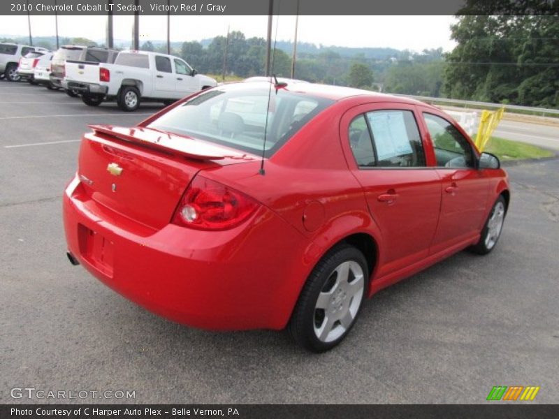 Victory Red / Gray 2010 Chevrolet Cobalt LT Sedan