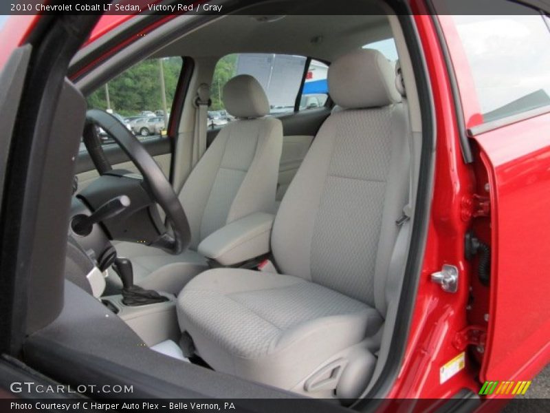 Victory Red / Gray 2010 Chevrolet Cobalt LT Sedan