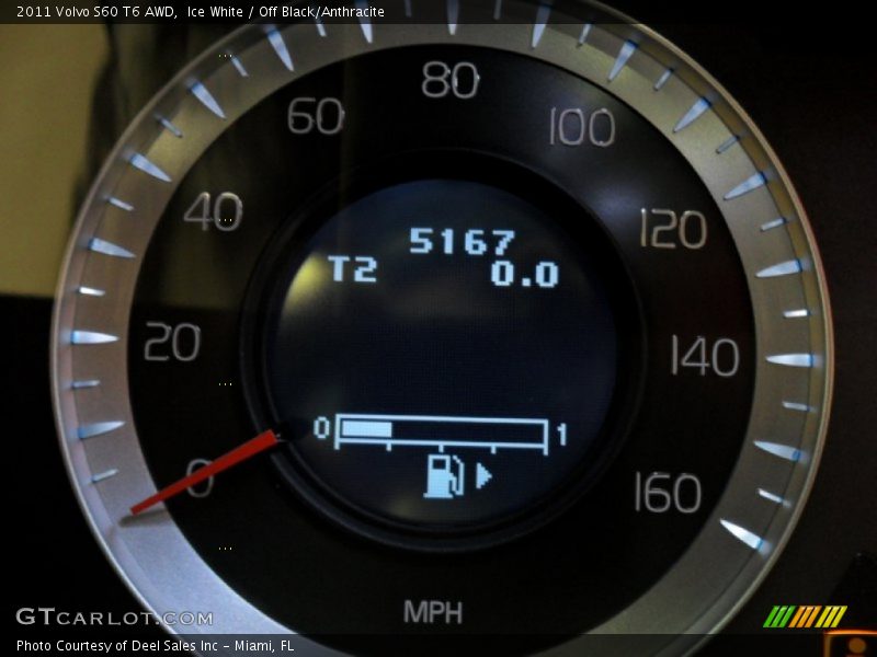Ice White / Off Black/Anthracite 2011 Volvo S60 T6 AWD