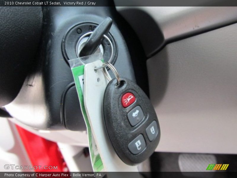 Victory Red / Gray 2010 Chevrolet Cobalt LT Sedan