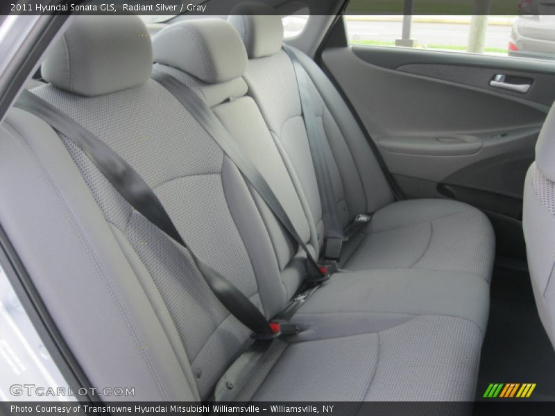 Radiant Silver / Gray 2011 Hyundai Sonata GLS