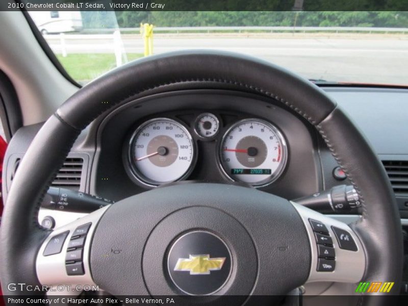 Victory Red / Gray 2010 Chevrolet Cobalt LT Sedan