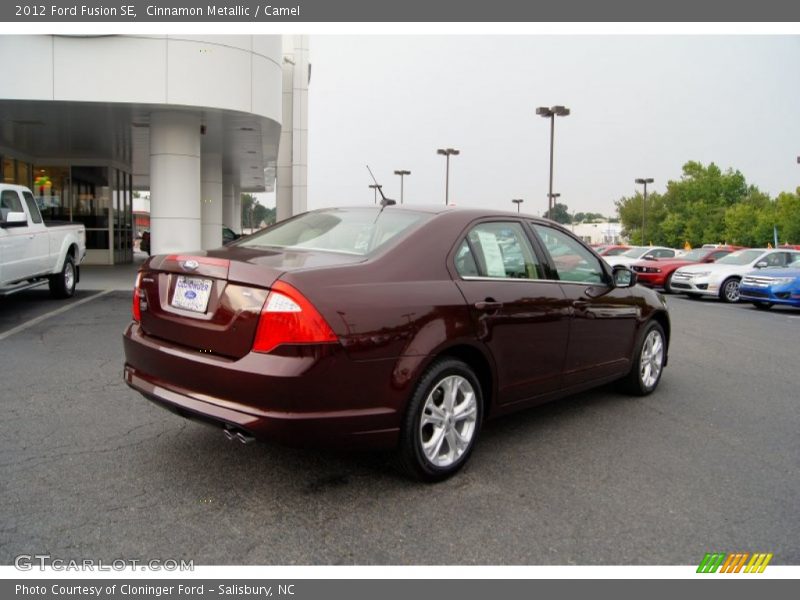 Cinnamon Metallic / Camel 2012 Ford Fusion SE