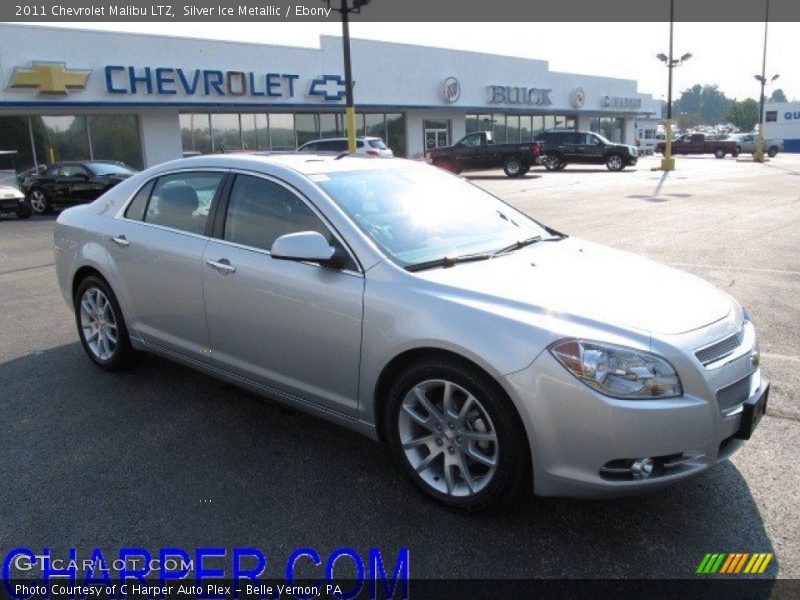 Silver Ice Metallic / Ebony 2011 Chevrolet Malibu LTZ