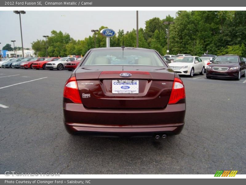 Cinnamon Metallic / Camel 2012 Ford Fusion SE