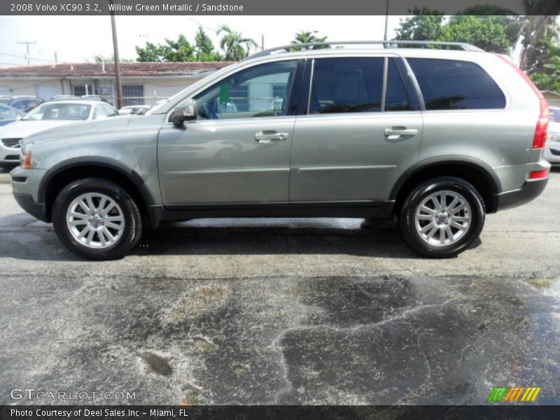 Willow Green Metallic / Sandstone 2008 Volvo XC90 3.2
