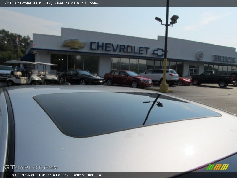Silver Ice Metallic / Ebony 2011 Chevrolet Malibu LTZ