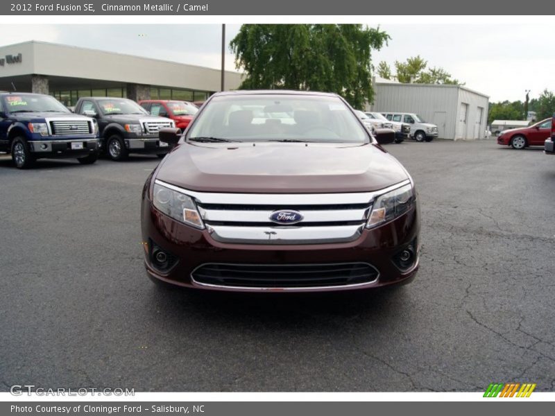 Cinnamon Metallic / Camel 2012 Ford Fusion SE