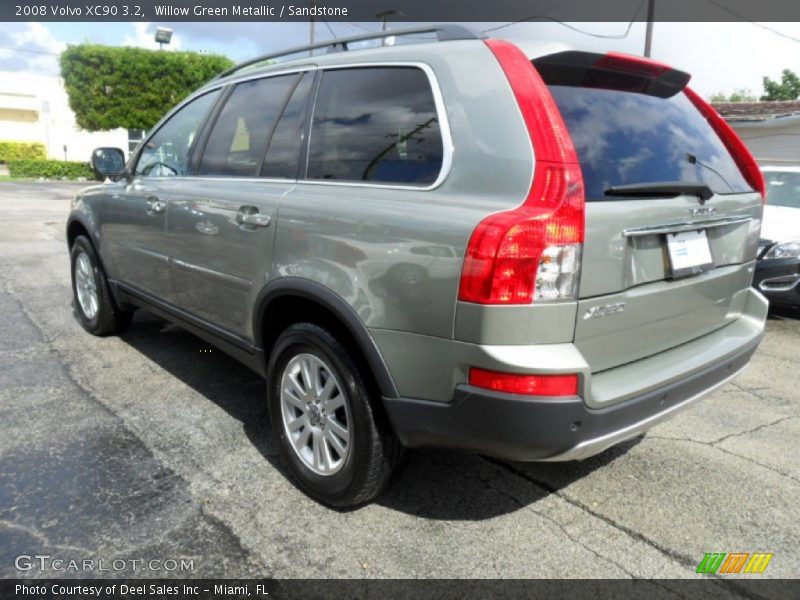 Willow Green Metallic / Sandstone 2008 Volvo XC90 3.2