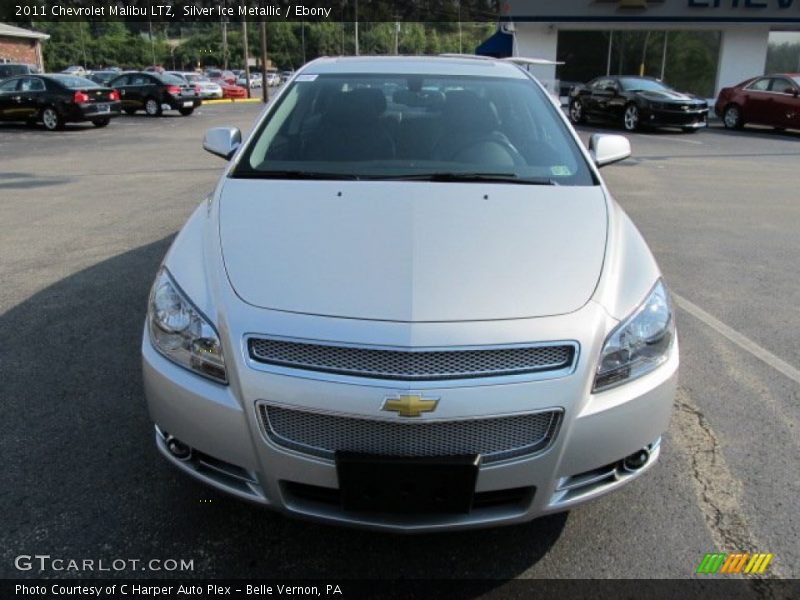 Silver Ice Metallic / Ebony 2011 Chevrolet Malibu LTZ
