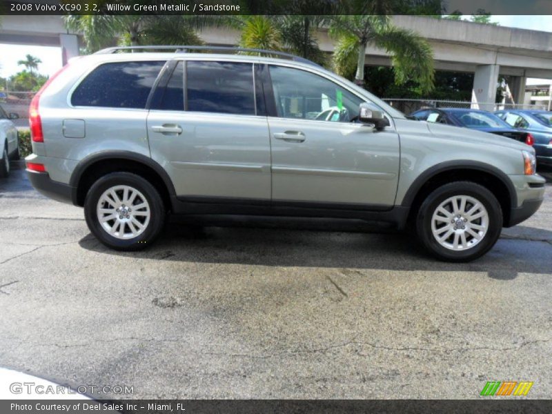 Willow Green Metallic / Sandstone 2008 Volvo XC90 3.2