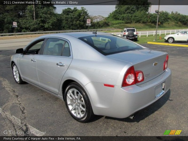 Silver Ice Metallic / Ebony 2011 Chevrolet Malibu LTZ
