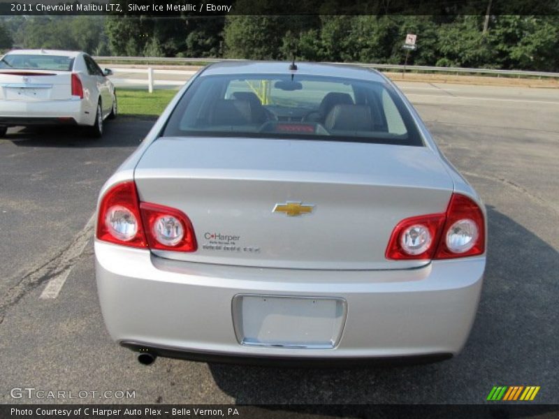 Silver Ice Metallic / Ebony 2011 Chevrolet Malibu LTZ
