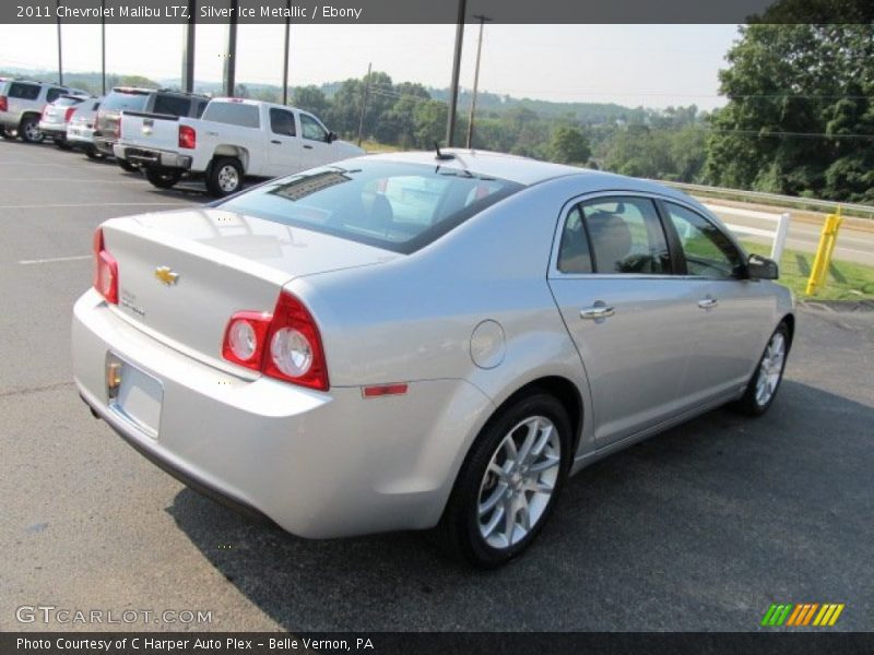 Silver Ice Metallic / Ebony 2011 Chevrolet Malibu LTZ