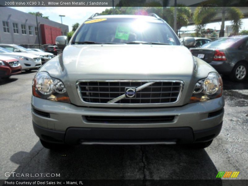 Willow Green Metallic / Sandstone 2008 Volvo XC90 3.2